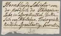 L 02274
<br/>
Label met opschrift
<br/>
<em>Escher von der Linth, Johannes Conrad (1767-1823)</em>